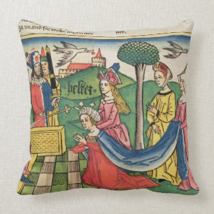Esther 2 15-18, Esther is chosen to be Queen by th Cushion
