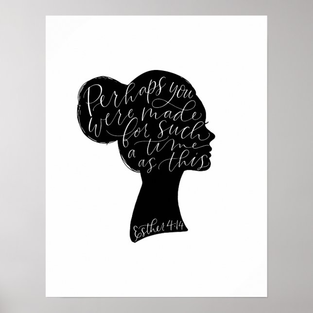 Esther 4:14 Art Print (Front)