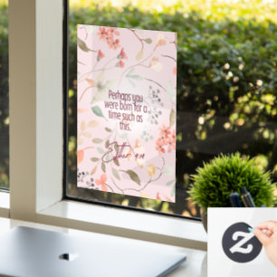 Esther 4:14 Christian Bible Verse Art