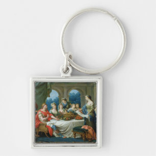 Esther and Ahasuerus, c.1775-80 Key Ring