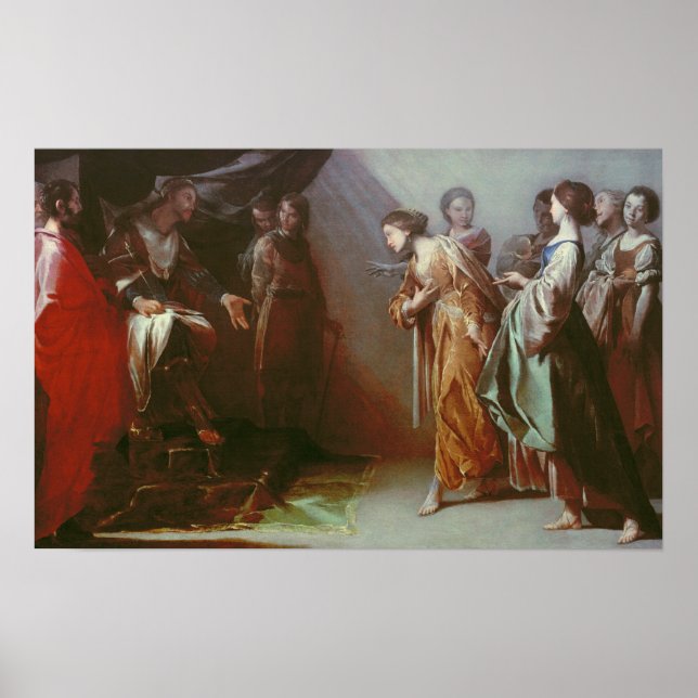 Esther and Ahasuerus Poster (Front)