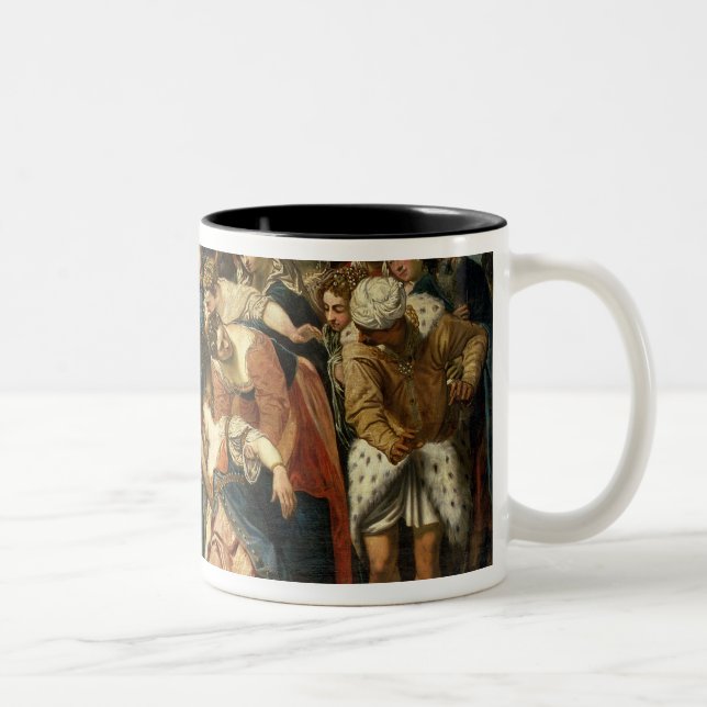 Esther before Ahasuerus, 1548 Two-Tone Coffee Mug (Right)
