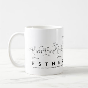 Esther peptide name mug
