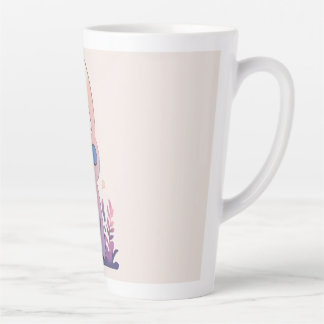Esthetic Creature Design Latte Mug