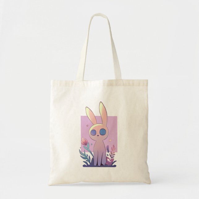 Esthetic Creature Design Tote Bag (Front)