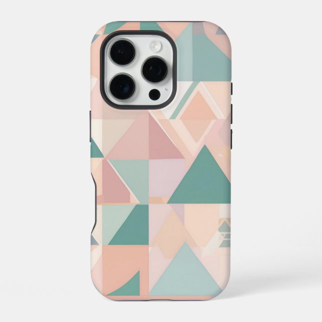 🔷 "Esthetic Geometric Design" 🔶 iPhone Case (Back)