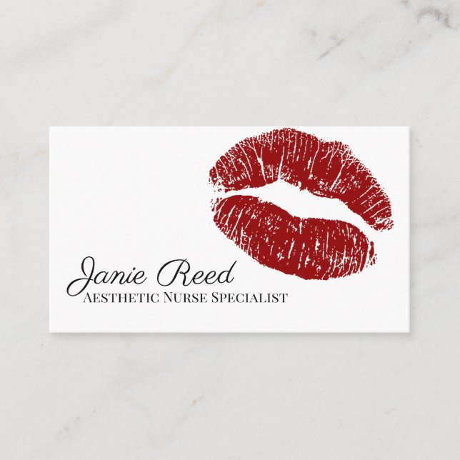 Esthetic Nurse Specialist Business Card (Front)