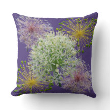 Esthetic White Garlic Flower Collage