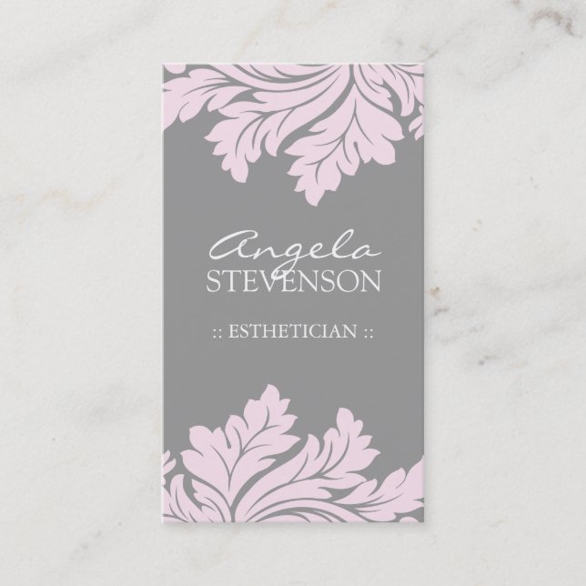 ESTHETICIAN BUSINESS CARD (Front)