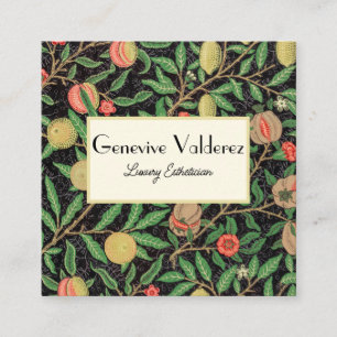 Esthetician Business Card, Hairstylist,Hairdresser Square Business Card