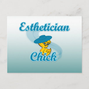 Esthetician Chick #3 Postcard