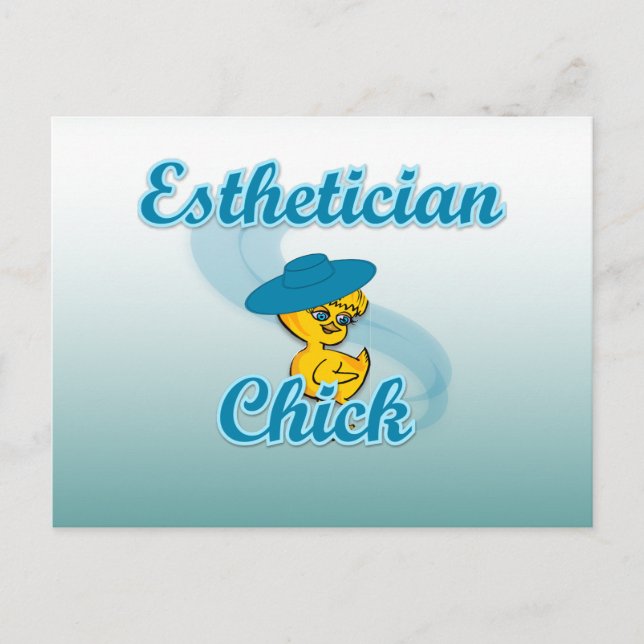 Esthetician Chick #3 Postcard (Front)