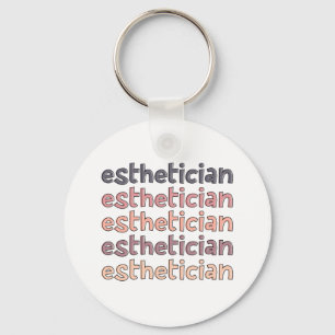 Esthetician Cosmetologist Beautician Cute Key Ring