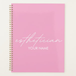 Esthetician Notebook - Personalized Gift Planner