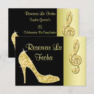 Estilete Eorado Y Clave De Sol 25th Save The Date
