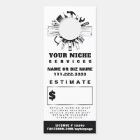 *~* Estimate Quote Trades Carpenter QR Wood Tools