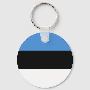 Estonia (Estonian) Flag Key Ring