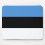Estonia (Estonian) Flag Mouse Pad<br><div class="desc">Customisable World Flag Products - Please feel free to add your own text.</div>