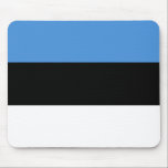 Estonia (Estonian) Flag Mouse Pad<br><div class="desc">Customisable World Flag Products - Please feel free to add your own text.</div>