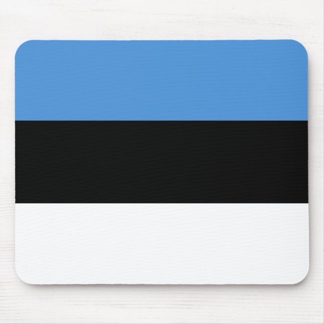 Estonia (Estonian) Flag Mouse Pad (Front)