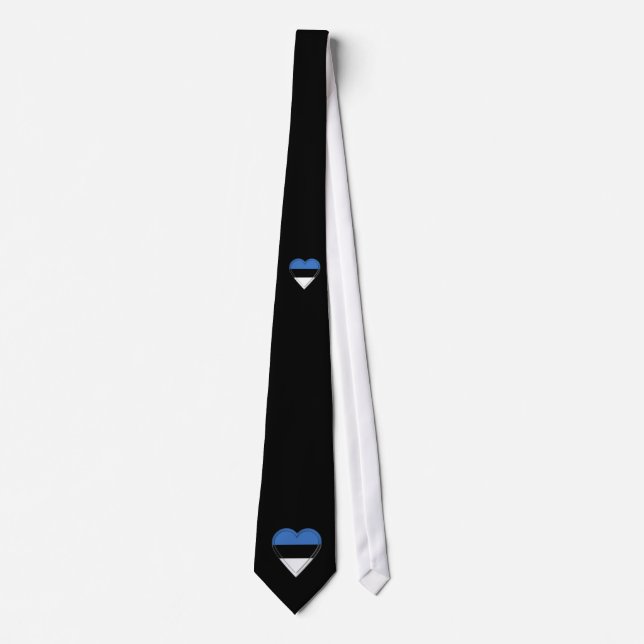 Estonia Estonian Flag Tie (Front)
