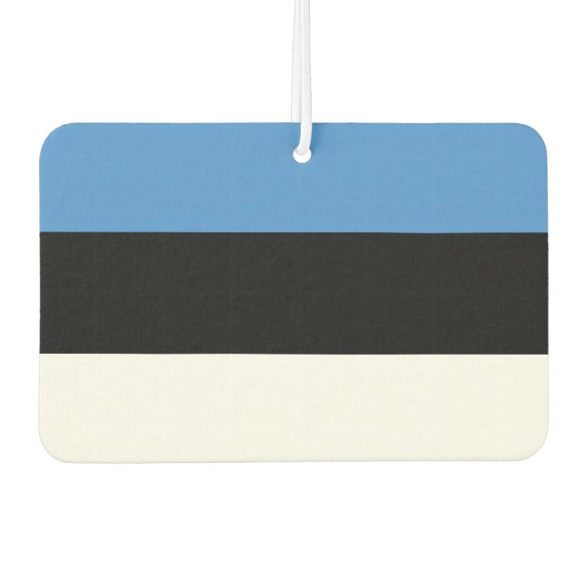 Estonia flag Air Freshener (Front)