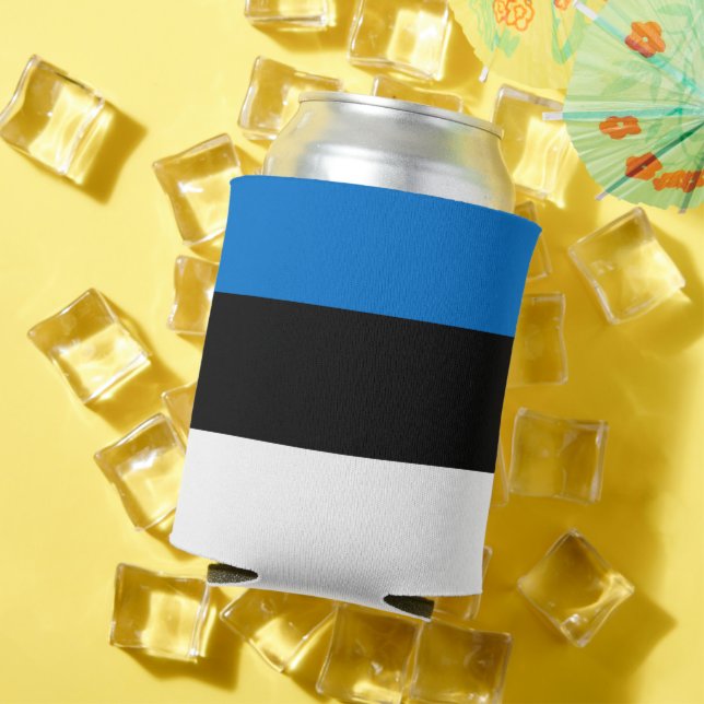 Estonia flag can cooler (In Situ Summer)