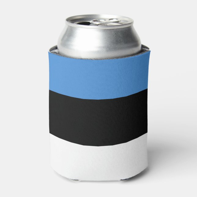 Estonia Flag Can Cooler (Can Front)