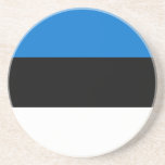 Estonia Flag Coaster<br><div class="desc">Patriotic flag of Estonia.</div>