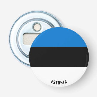 Estonia Flag Delightful Patriotic Bottle Opener
