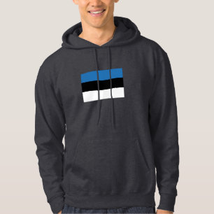 Estonia Flag Hoodie