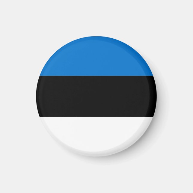 Estonia flag magnet (Front)