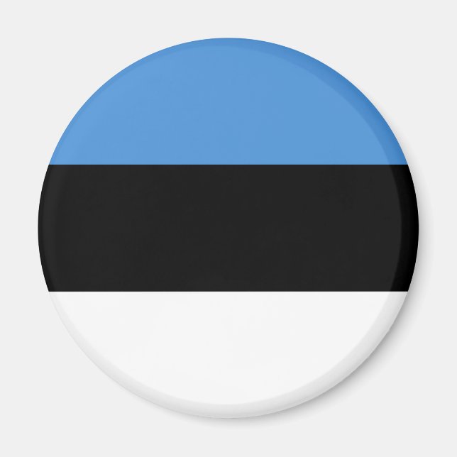 Estonia Flag Magnet (Front)