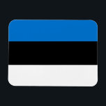Estonia Flag Magnet<br><div class="desc">Patriotic flag of Estonia.</div>