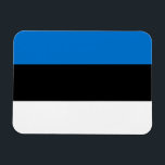 Estonia Flag Magnet<br><div class="desc">Patriotic flag of Estonia.</div>