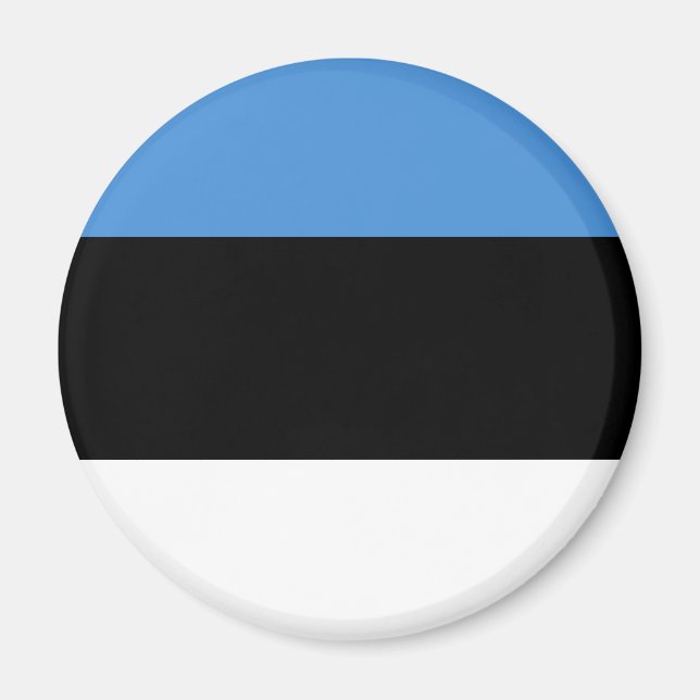 Estonia Flag Magnet (Front)