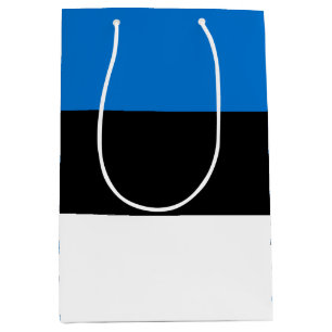 Estonia flag medium gift bag