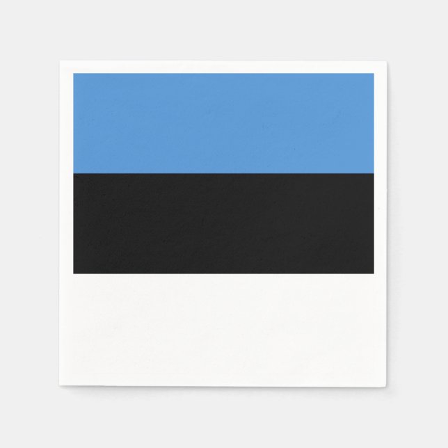 Estonia Flag Napkin (Front)