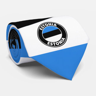Estonia Flag Neck Tie, Stylish Estonian Flag Tie. Tie