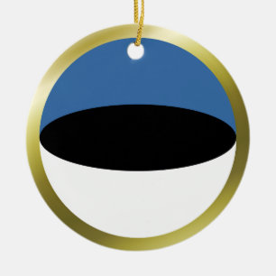 Estonia Flag Ornament