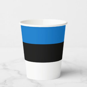 Estonia Flag Paper Cups