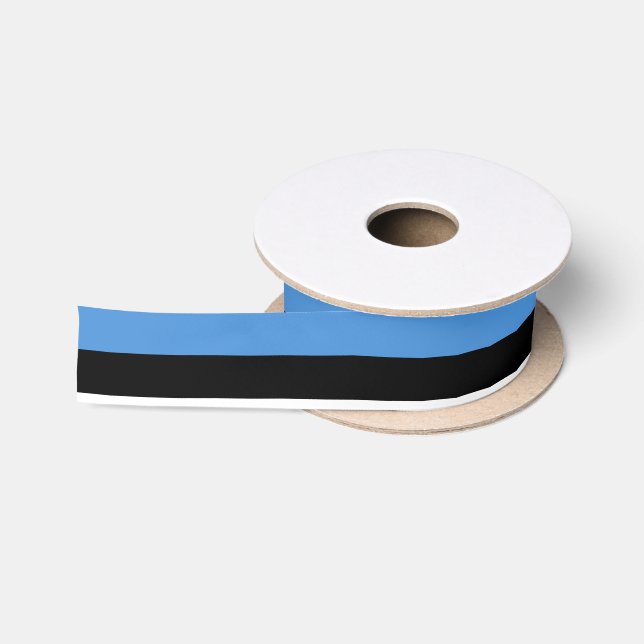 Estonia Flag Satin Ribbon (Spool)