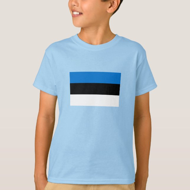 Estonia Flag T-Shirt (Front)