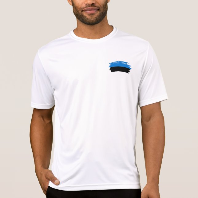 Estonia flag T-Shirt (Front)