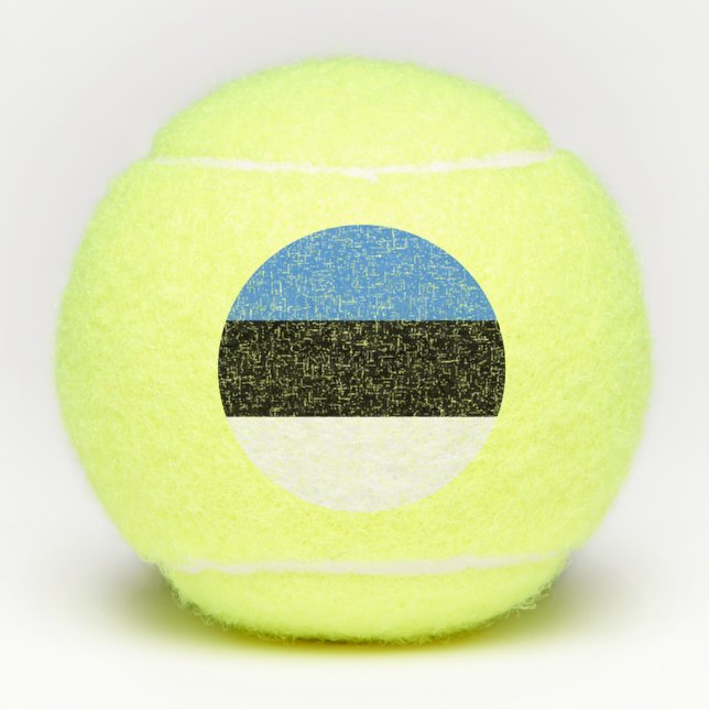 Estonia Flag Tennis Balls (Front)