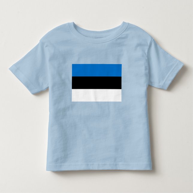 Estonia Flag Toddler T-Shirt (Front)