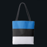 Estonia Flag Tote Bag<br><div class="desc">Patriotic flag of Estonia.</div>