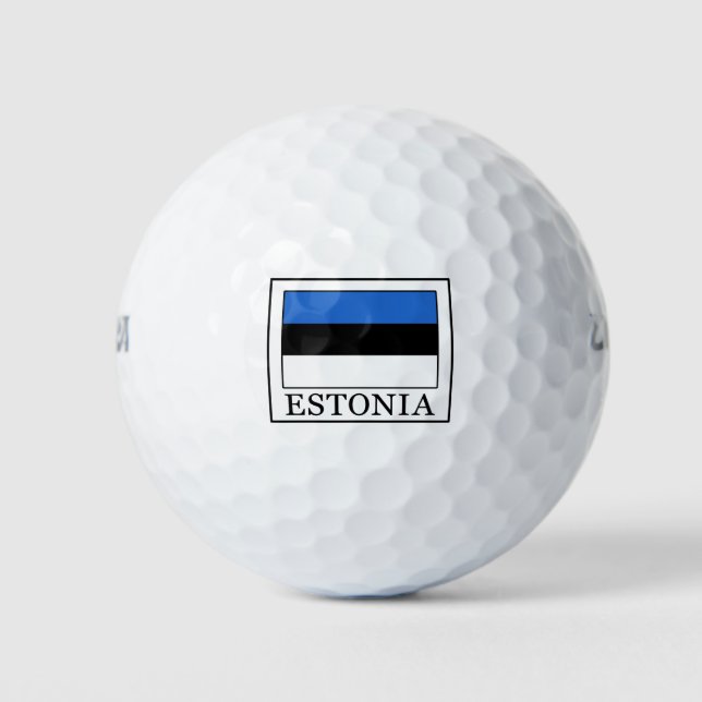 Estonia Golf Balls (Front)