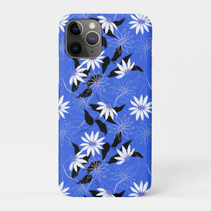 Estonia iphone case. Blue floral colours Case-Mate iPhone Case