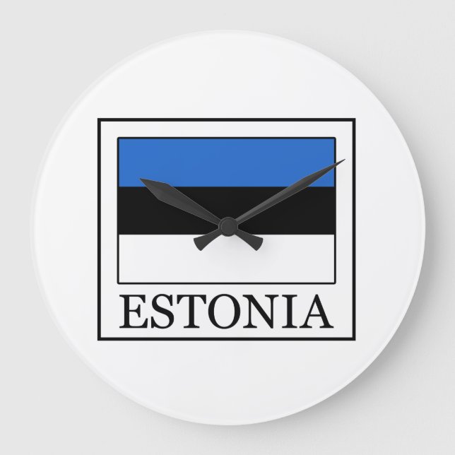 Estonia Large Clock (Front)